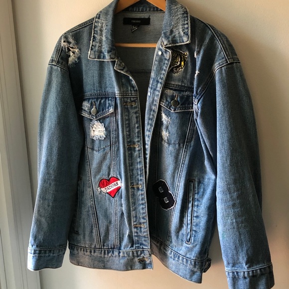 Hand Painted Japanese Tiger Jean Jacket - Picture 3 of 7